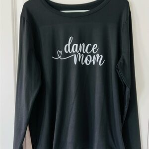 Dance Mom Black Long Sleeve Tee